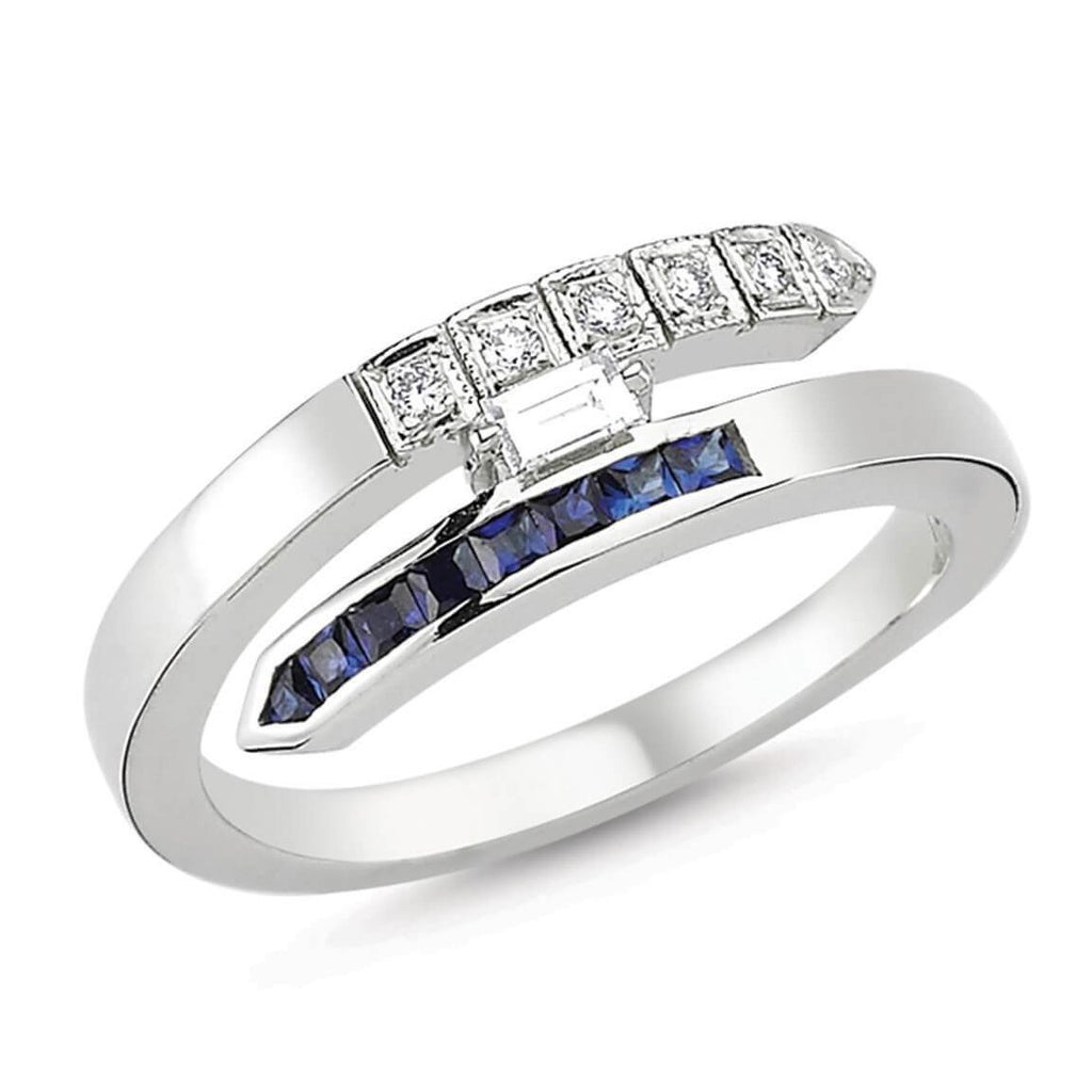 LOVE SAPPHIRE ETERNITY RING