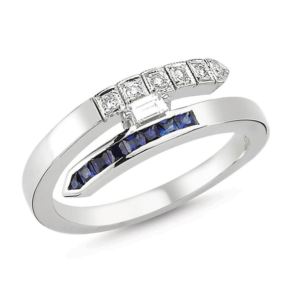 LOVE SAPPHIRE ETERNITY RING