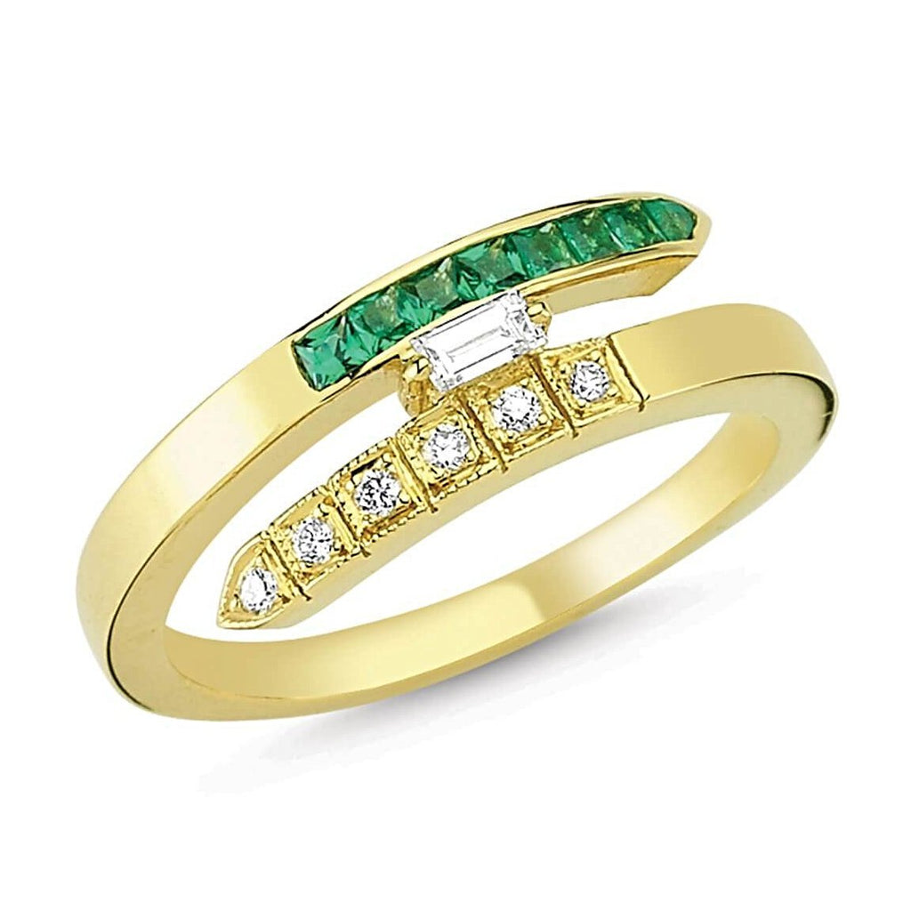 LOVE EMERALD ETERNITY RING