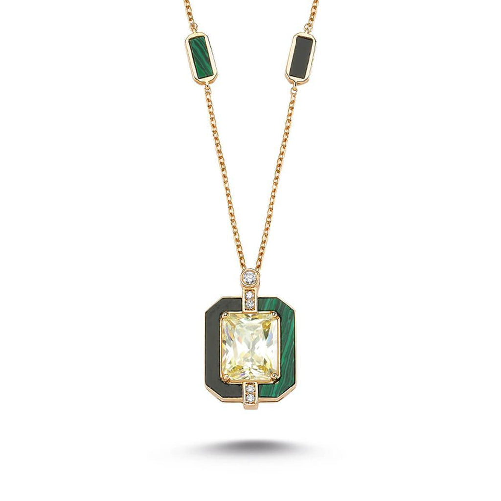 LUNA LUCE YELLOW TOPAZ NECKLACE