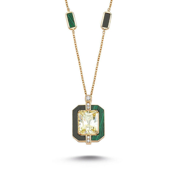 LUNA LUCE YELLOW TOPAZ NECKLACE