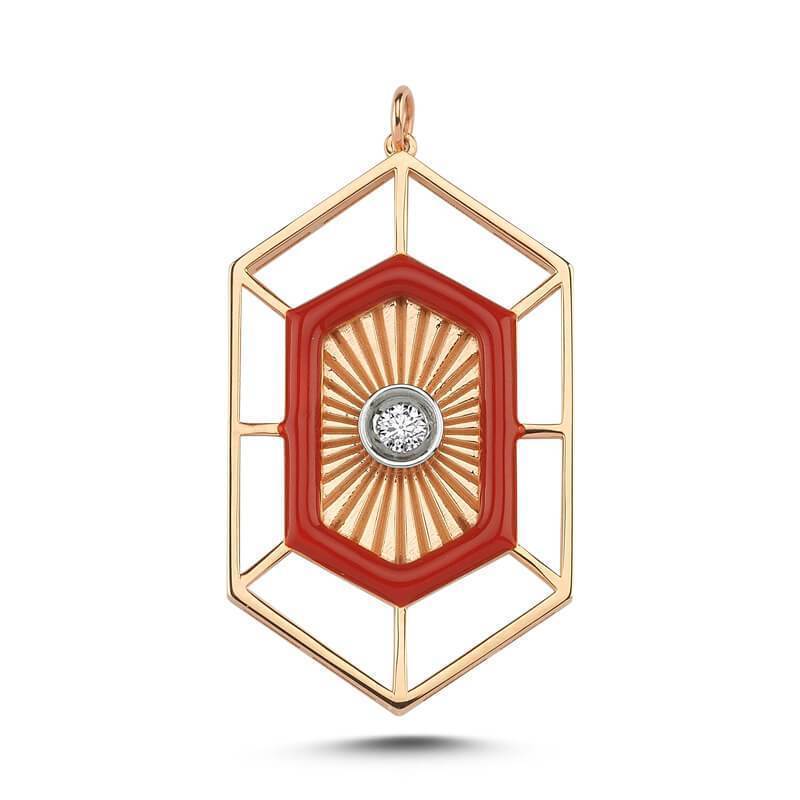 MATISSE CARNELIAN NECKLACE CHARM
