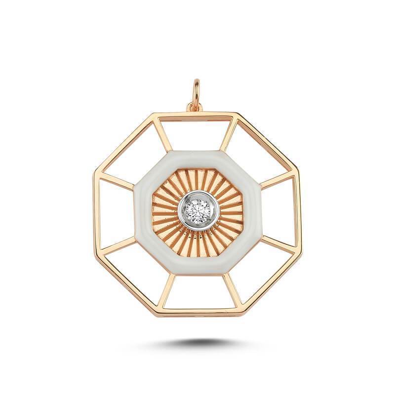 MATISSE ROUND NECKLACE CHARM