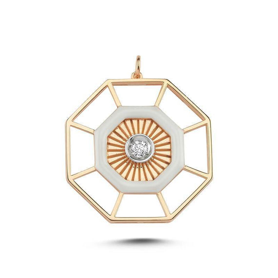 MATISSE ROUND NECKLACE CHARM