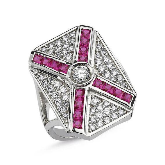 PARIS STATEMENT RUBY RING