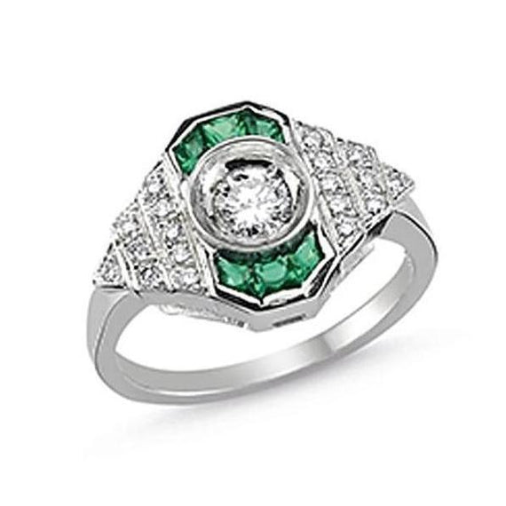 PARIS MINI EMERALD RING