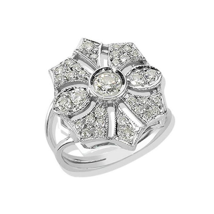 PARIS FLOWER RING