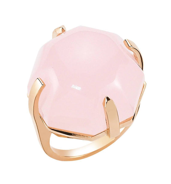 SKY ROSE QUARTZ RING