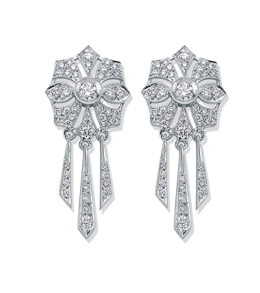 PARIS FLOWER EARRINGS