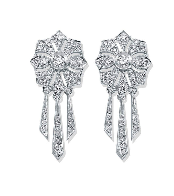 PARIS FLOWER EARRINGS
