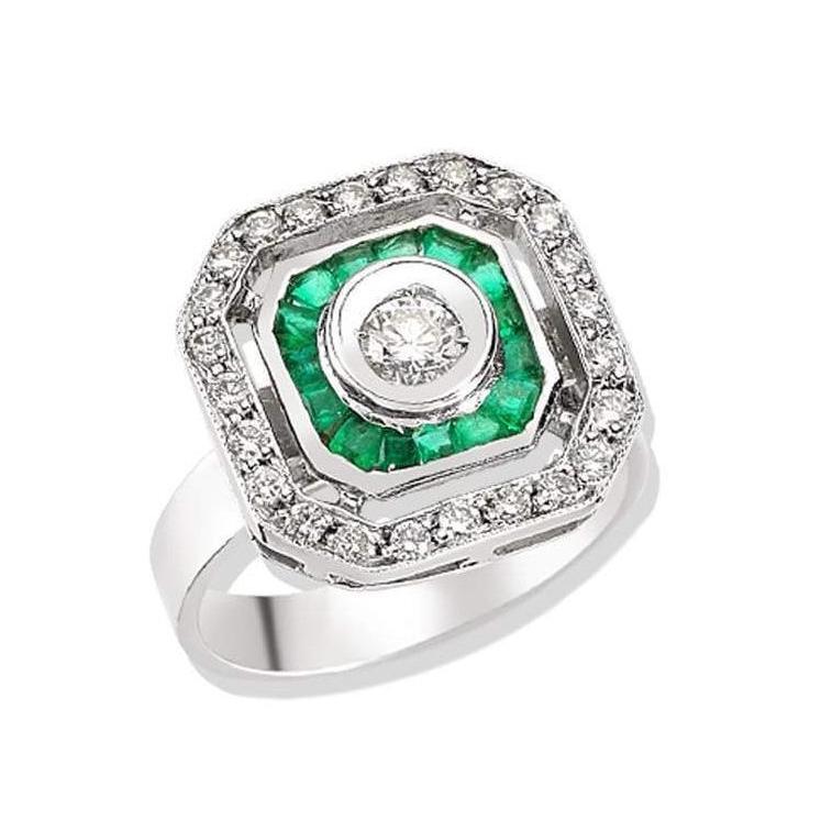 PARIS CLASSIC EMERALD RING