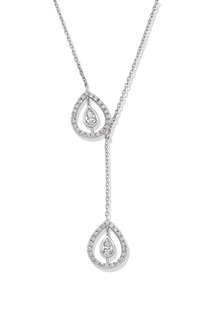 PARIS TEAR DROP ADJUSTABLE NECKLACE