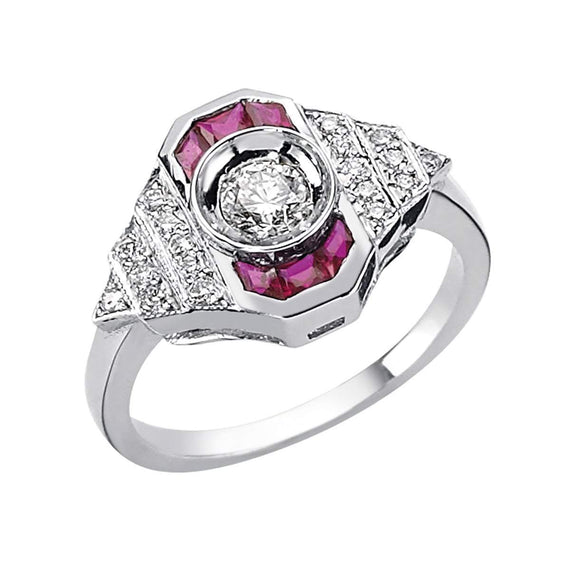PARIS MINI RUBY RING