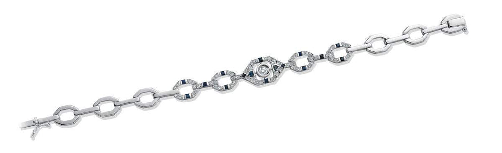 PARIS SAPPHIRE & DIAMOND BRACELET