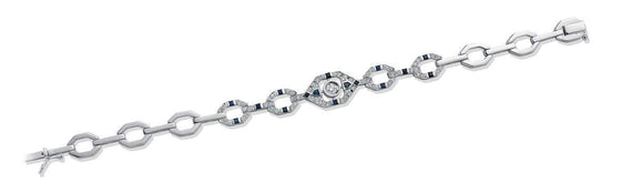 PARIS SAPPHIRE & DIAMOND BRACELET